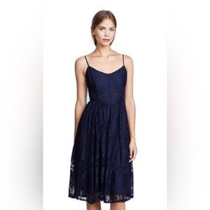 BB Dakota by Steve Madden lace navy dress